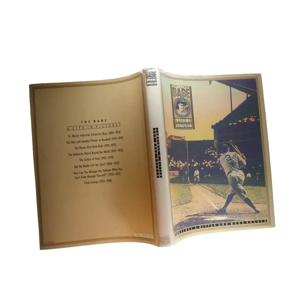 The Babe:A Life in Pictures Ritter Vintage 1988 HC/DJ Babe Ruth Baseball History